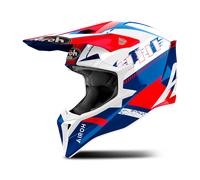 Casco Todoterreno Airoh WRAAAP FEEL Blue/Red Gloss
