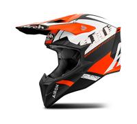 Casco de Cross Airoh Wraap Feel Naranja mateXS Naranja mate