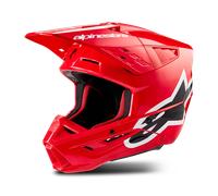 Alpinestars S-M5 Corp 2024 Casco de motocross, rojo, tamaño L para Hombres