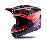 Casco de Cross Alpinestars Supertech S-M10 Era Rosa/Violeta/AmarilloL Rosa,Violeta,Amarillo