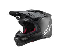 Alpinestars Supertech S-M10 Fame 2024 Casco de motocross, negro, tamaño S para Hombres