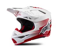 Casco de Cross Alpinestars Supertech S-M10 Unite Rojo/BlancoXL Rojo,Blanco