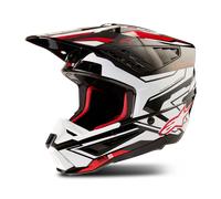 Casco de Cross Alpinestars Supertech SM5 Action 2 Negro/Blanco/RojoM Negro,Blanco,Rojo