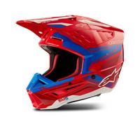 ALPINESTARS Cascos S-M5 Action 2 Bright Red / Blue Glossy 2024 M