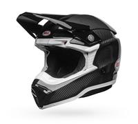 Bell Moto-10 Spherical Solid, casco cruzado XXL male Negro/Blanco