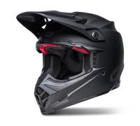 Bell Moto-9S Flex Solid, casco cruzado M male Negro Mate