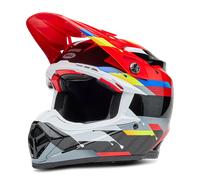 §Casco de Cross Bell Ps Moto-9S Flex Negro-Rojo§