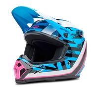 Casco de Cross Bell Mx-9 Mips AzulXL Azul