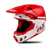Casco de Cross Fly Racing Formula CC Objective Rojo/BlancoM Rojo,Blanco
