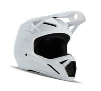 FOX V1 Solid Casco de motocross, Blanco mate, Talla XXL (63/64)