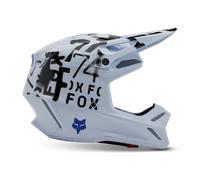 Casco de Cross FOX V3 Seventy4 BlancoM Blanco