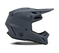 FOX V3 Solid MIPS Casco de motocross, gris, tamaño XL para Hombres
