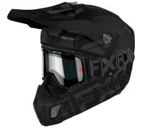 §Casco de Cross FXR Clutch Cold Stop QRS Electric Negro Ops§