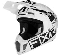 FXR Clutch CX Pro MIPS Casco de motocross, negro-blanco, tamaño XL