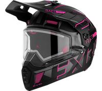 §Casco de Cross FXR Clutch X Evo E Shield Rosa Eléctrico§