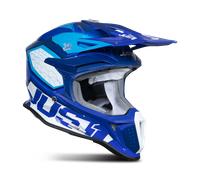 §Casco de Cross Just1 J18 F Hexa Azul-Blanco§