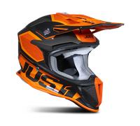 Just1 J18-F Hexa, casco cruzado L male Mate Negro/Naranja