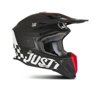 §Casco de Cross Just1 J18 F Old School Negro§