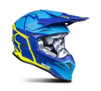 Casco de Cross Just1 J39 Poseidon Azul/Amarillo FlúorL Azul,Amarillo Flúor