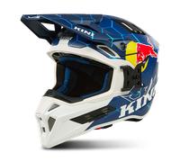 Kini Red Bull EXC 1.0 Casco de motocross, azul/blanco, Talla XS