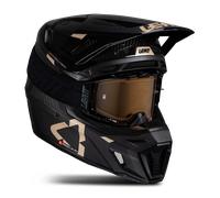 Casco de motocross Leatt 9.5 Carbon con gafas incluidas XL Negro 1025100104