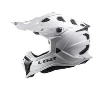 Casco de Cross LS2 MX700 Subverter Evo II Blanco sólido brillanteXXL Blanco sólido brillante