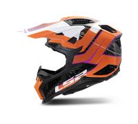 Casco de Cross LS2 MX703 X-Force NaranjaM Naranja