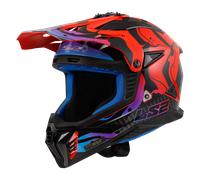 LS2, Casco Moto Cross FAST II WASH Gloss Red, L
