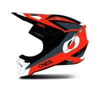 Oneal 1SRS Stream Casco de motocross para niños, negro-rojo, tamaño XL