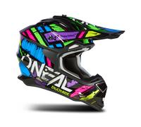 Casco de Cross O'Neal 2SRS GLITCH V.23 MulticolorL Multicolor
