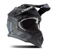 Oneal 2Series Slick 2023 Casco de motocross, negro-gris, tamaño XL para Hombres