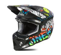 Casco de Cross O'Neal 3SRS Rancid Niño MultiL Multi