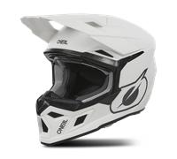 Casco de Cross O'Neal 3SRS Solid BlancoXL Blanco
