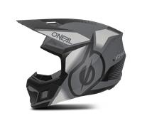 ONeal 3SRS Vision, casco cruzado S male Mate Negro/Gris