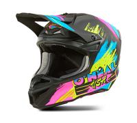Casco MX O'Neal 5Srs Polyacrylite Reseda Negro/NeónL Negro,Neón