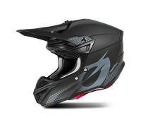 Oneal 5SRS Polyacrylite Solid V.25 Casco de motocross, negro/gris, Talla XL (61/62)