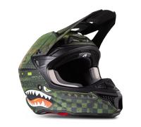 Casco de Cross O'Neal 5SRS Warhawk Negro/VerdeXXL Negro,Verde