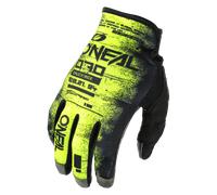 Oneal Mayhem Scarz Guantes de motocross, negro-amarillo, tamaño 2XL para Hombres