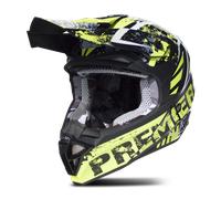 Casco de Cross Premier Exige ZX Y Amarillo/NegroL Amarillo,Negro
