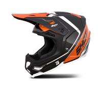 Shot Core Fast Casco de motocross, negro-naranja, tamaño XL para Hombres
