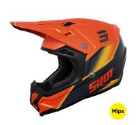§Casco de Cross Shot Core Honor Naranja§