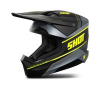 Casco de Cross Shot Furious Amarillo Neón MateS Amarillo Neón Mate