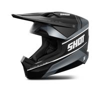 Casco de Cross Shot Furious Negro Empolvado MateM Negro Empolvado Mate