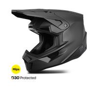 Shot Lite Mips Casco de motocross, Black Matt, Talla L (59/60)