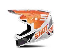 §Casco de Cross Shot Lite Ultra Naranja Perlado§