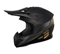 §Casco de Cross Shot Pulse Edge Dorado§