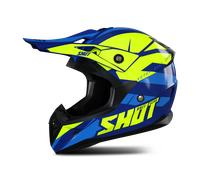 SHOT Pulse Revenge Navy Neon Yelllow Blue Glossy Offroad