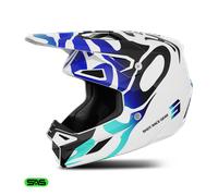 Casco de Cross Shot Speed Azul BrillanteL Azul Brillante