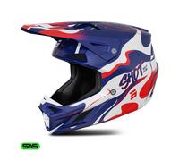 Casco de Cross Shot Speed Azul/Rojo PerladoS Azul,Rojo Perlado