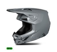 Casco de Cross Shot Speed Gris Batalla MateM Gris Batalla Mate